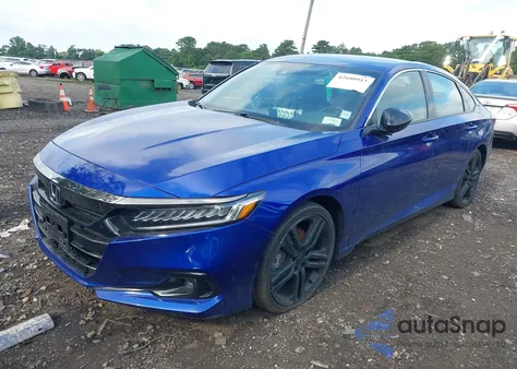 2022 Honda Accord Sport from USA, damaged, VIN 1HGCV1F37NA075237